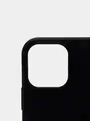 Чехол для iPhone 12 / 12 Pro (6.1"), черный, силиконовый