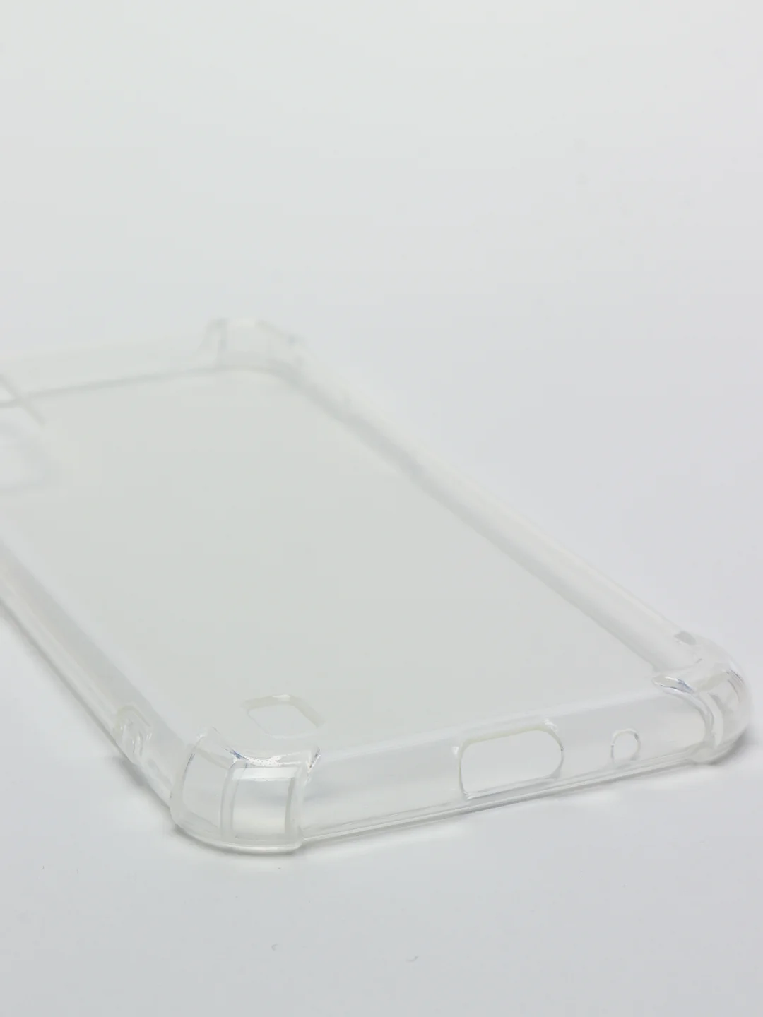 Чехол-накладка для Galaxy A01, A015 2020, противоударный силикон, прозрачный