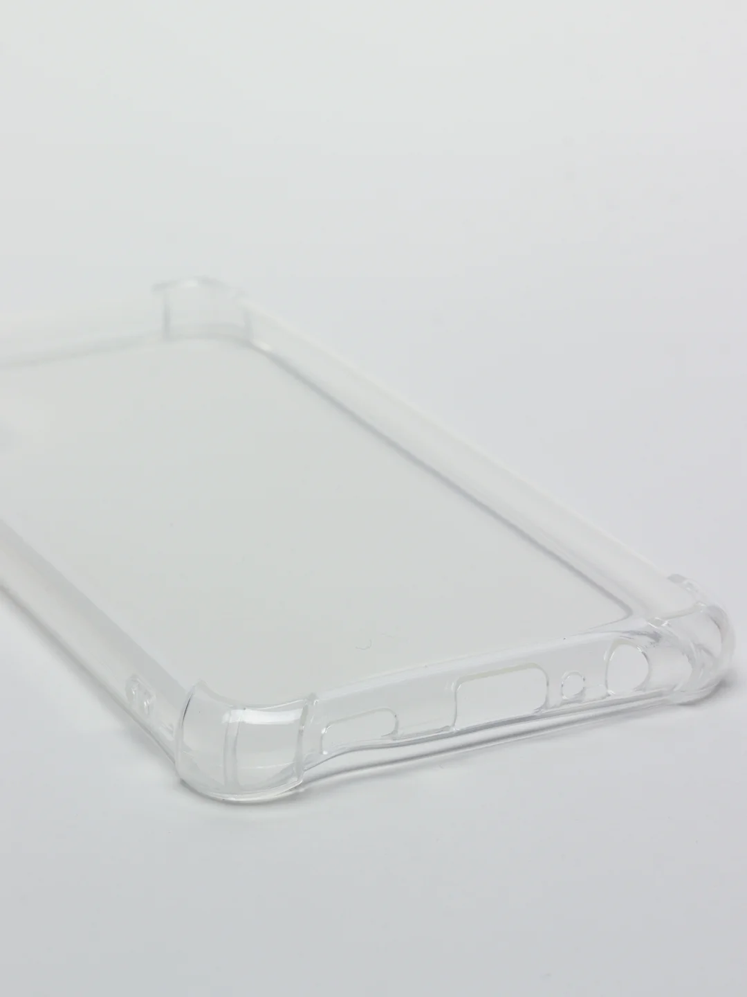 Чехол-накладка для Galaxy A02, M02 2021, противоударный силикон, прозрачный