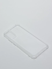 Чехол-накладка для Galaxy A02S, A025 2020, противоударный силикон, прозрачный
