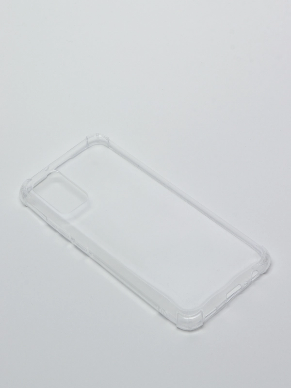 Чехол-накладка для Galaxy A02S, A025 2020, противоударный силикон, прозрачный