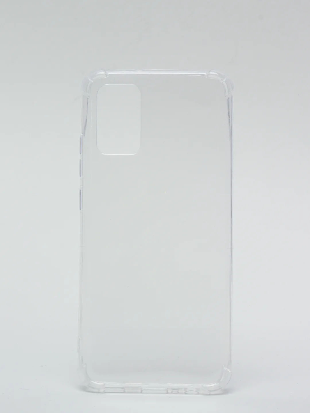 Чехол-накладка для Galaxy A02S, A025 2020, противоударный силикон, прозрачный