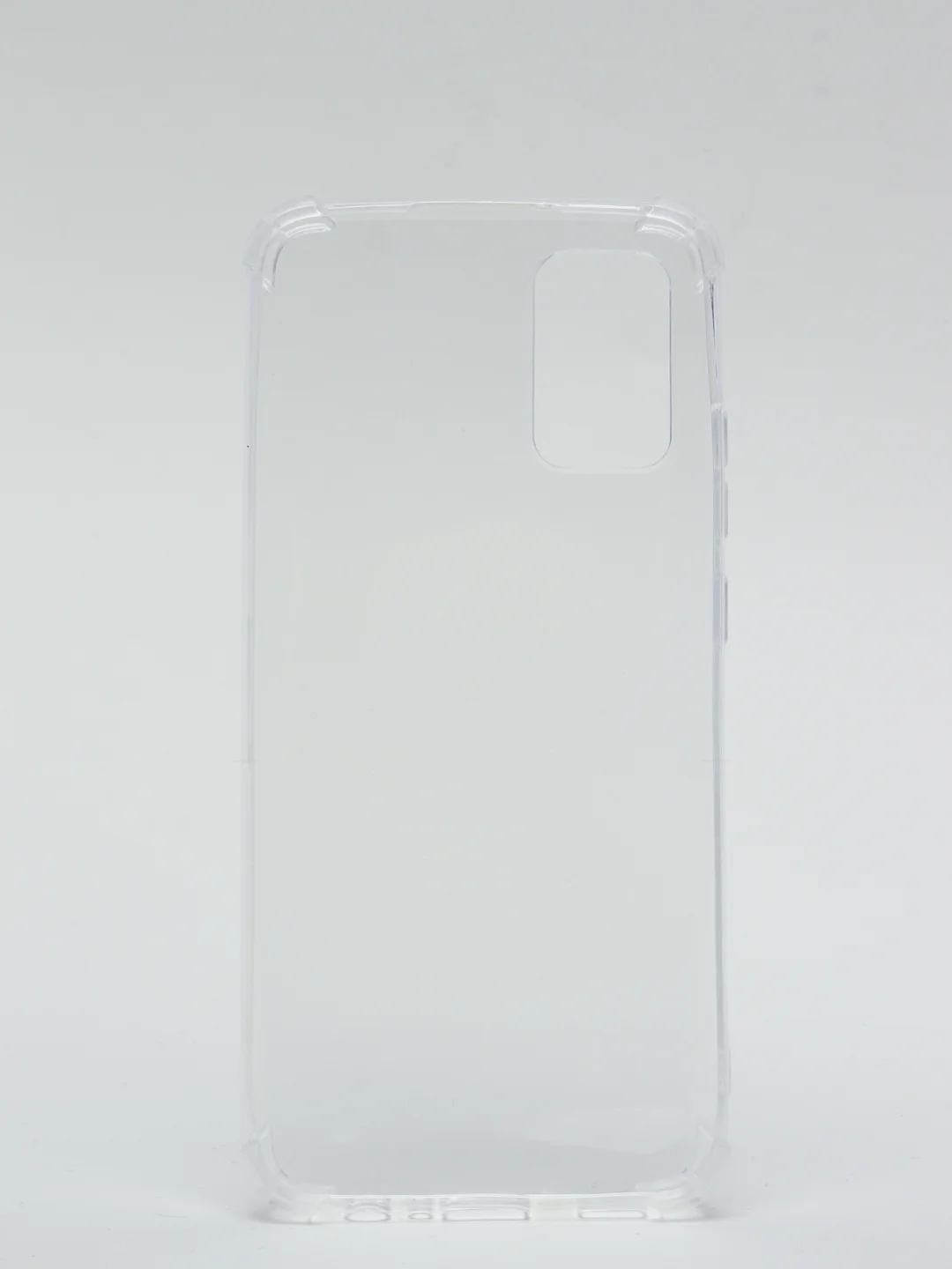 Чехол-накладка для Galaxy A02S, A025 2020, противоударный силикон, прозрачный
