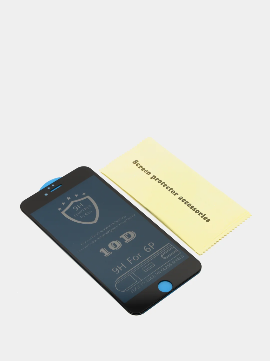 Черный защитное стекло для Apple iPhone (антишпион,privacy)