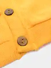 Желтый кофта детская от 0 до 7лет