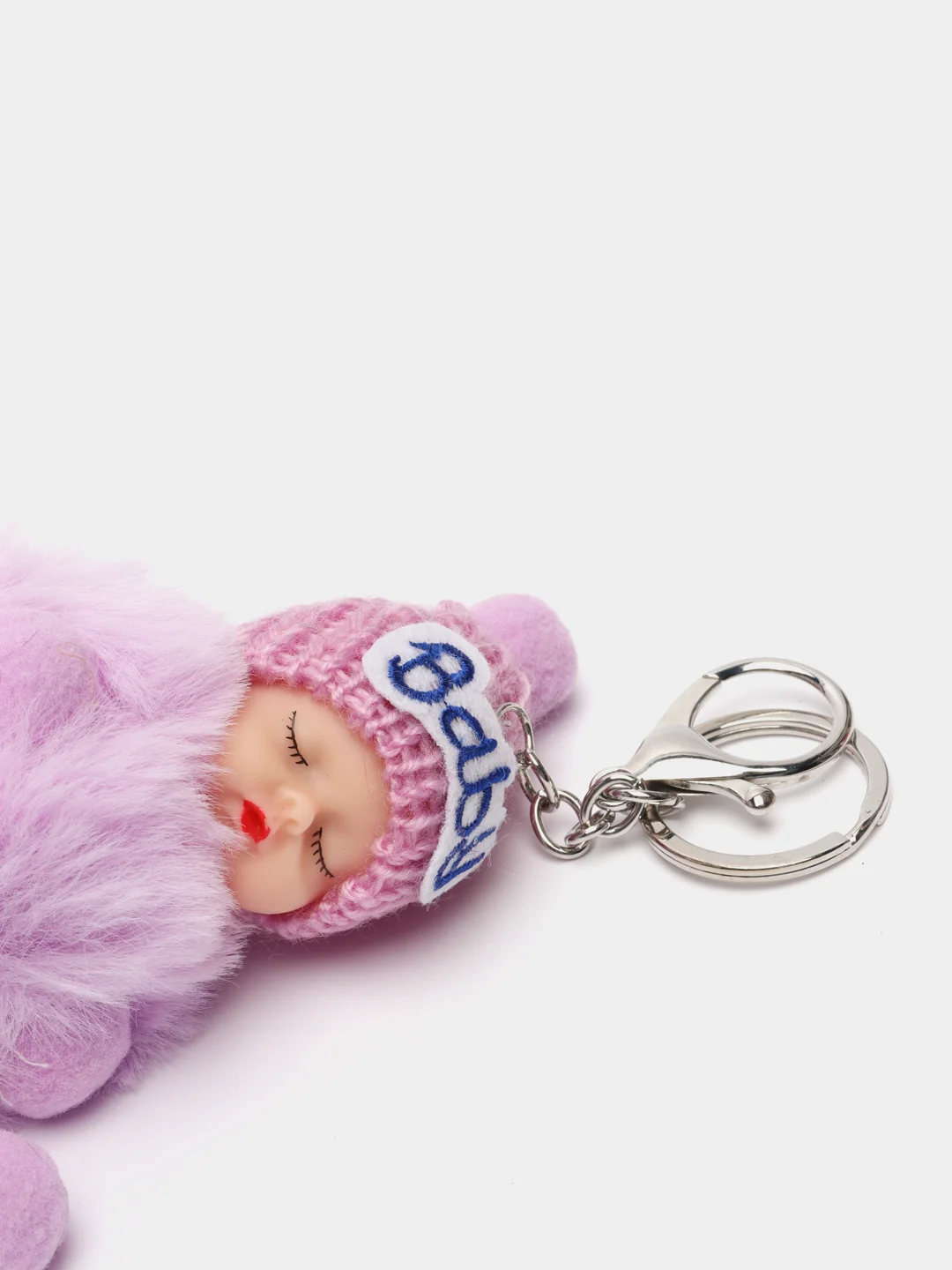 Фиолетовый брелок мягкий "Baby"