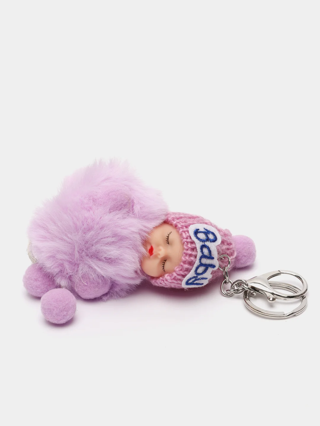 Фиолетовый брелок мягкий "Baby"