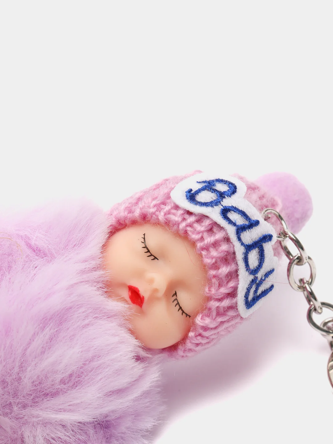 Фиолетовый брелок мягкий "Baby"