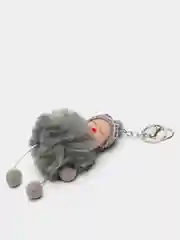 Серый брелок мягкий "Baby"
