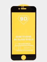 Защитное стекло "SC" 5D Full Glue для Apple Iphone 6S/4,7 (цвет=черный)