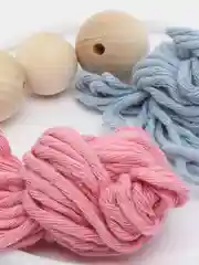 Розовый набор для творчества Куколки Макраме "Большая Семья" и другие