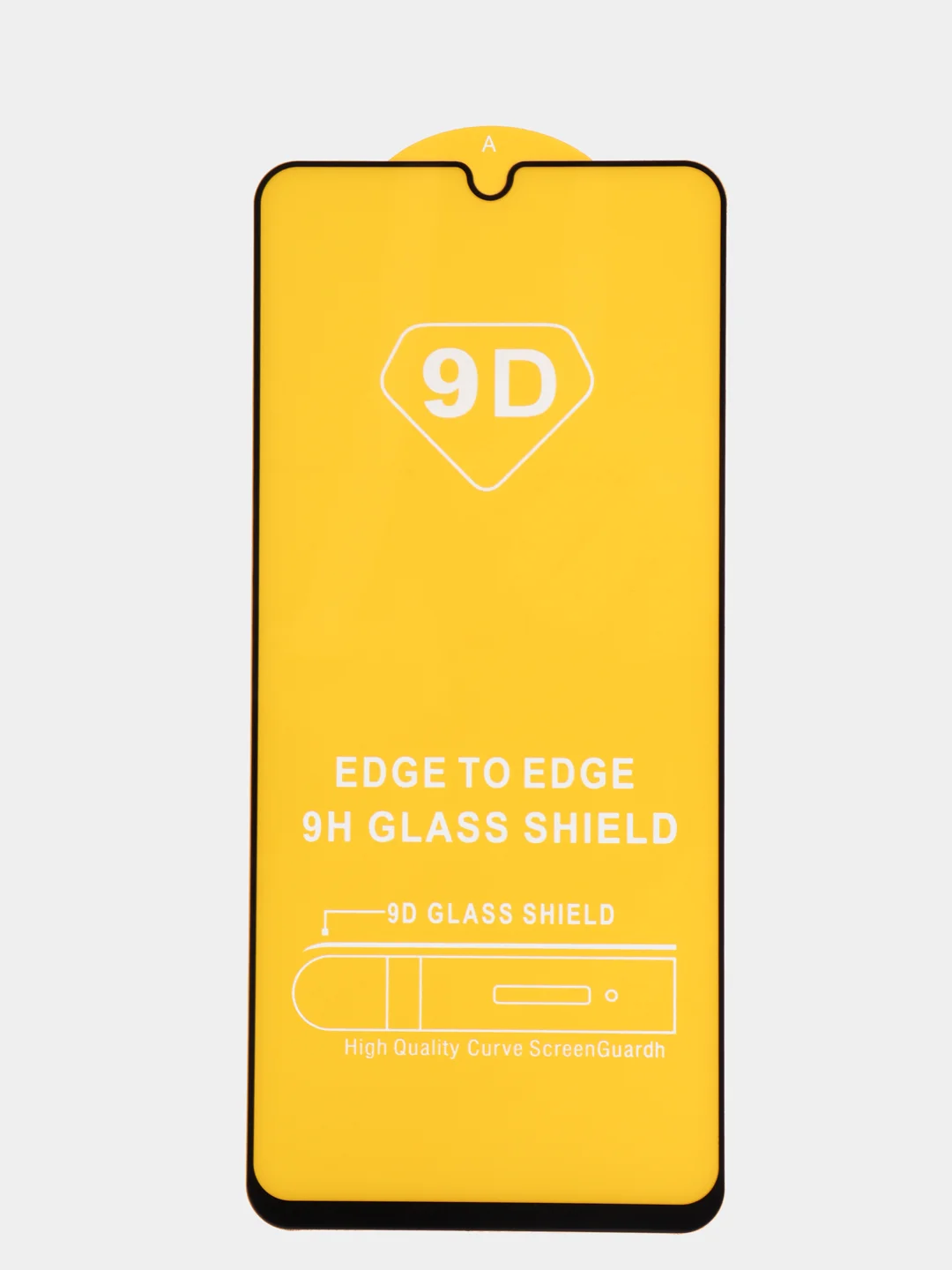 Защитное стекло  5D Full Glue для Samsung Galaxy M32 (цвет=черный)