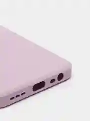 Сиреневый чехол с защитой камеры и бархатом внутри для Xiaomi Redmi 9