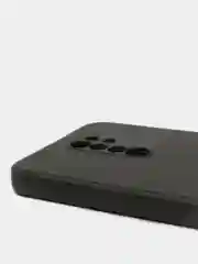 Черный чехол с защитой камеры и бархатом внутри для Xiaomi Redmi 9