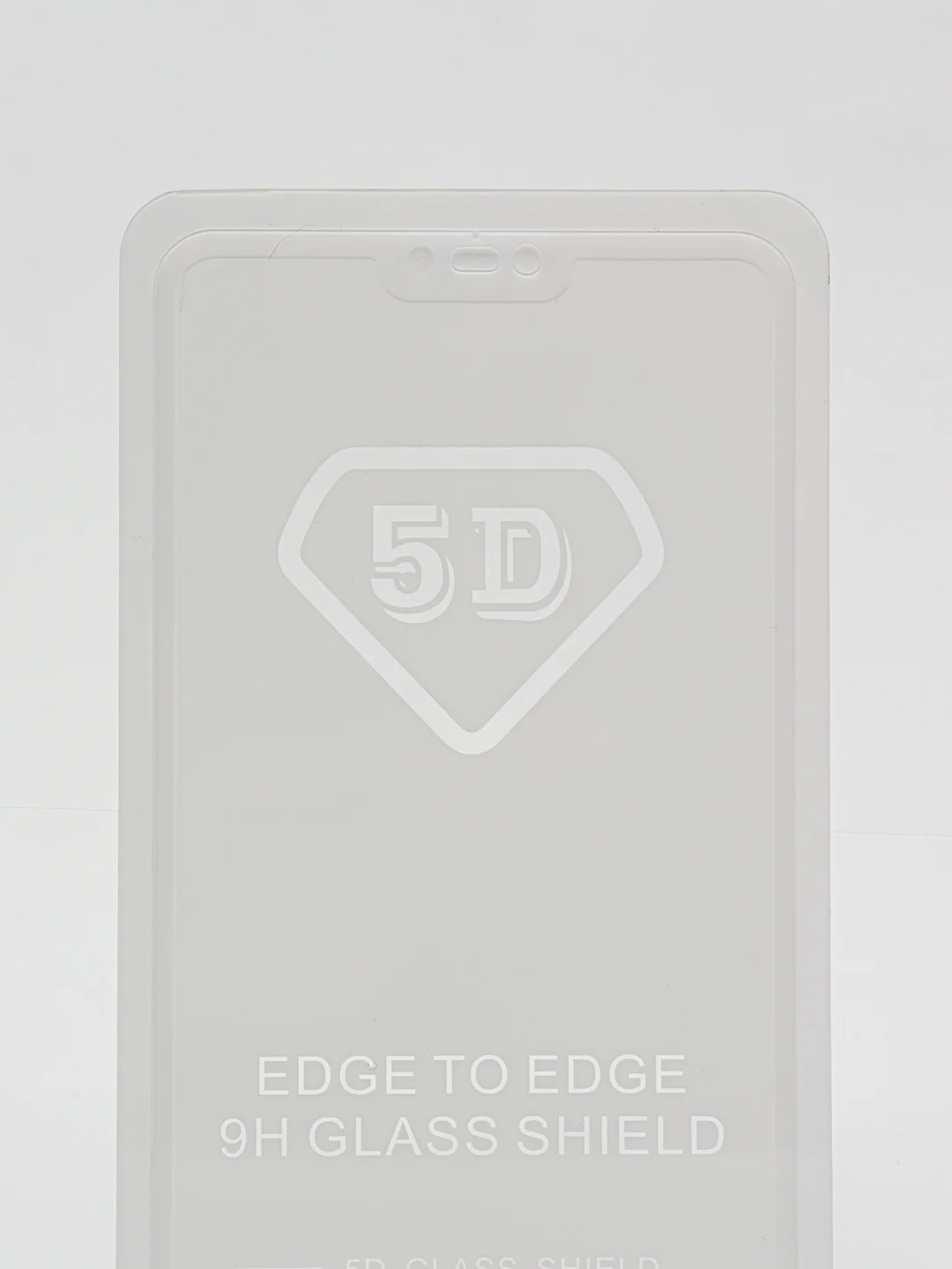 Белый защитные стекла 5D для смартфонов Xiaomi ( на весь дисплей )