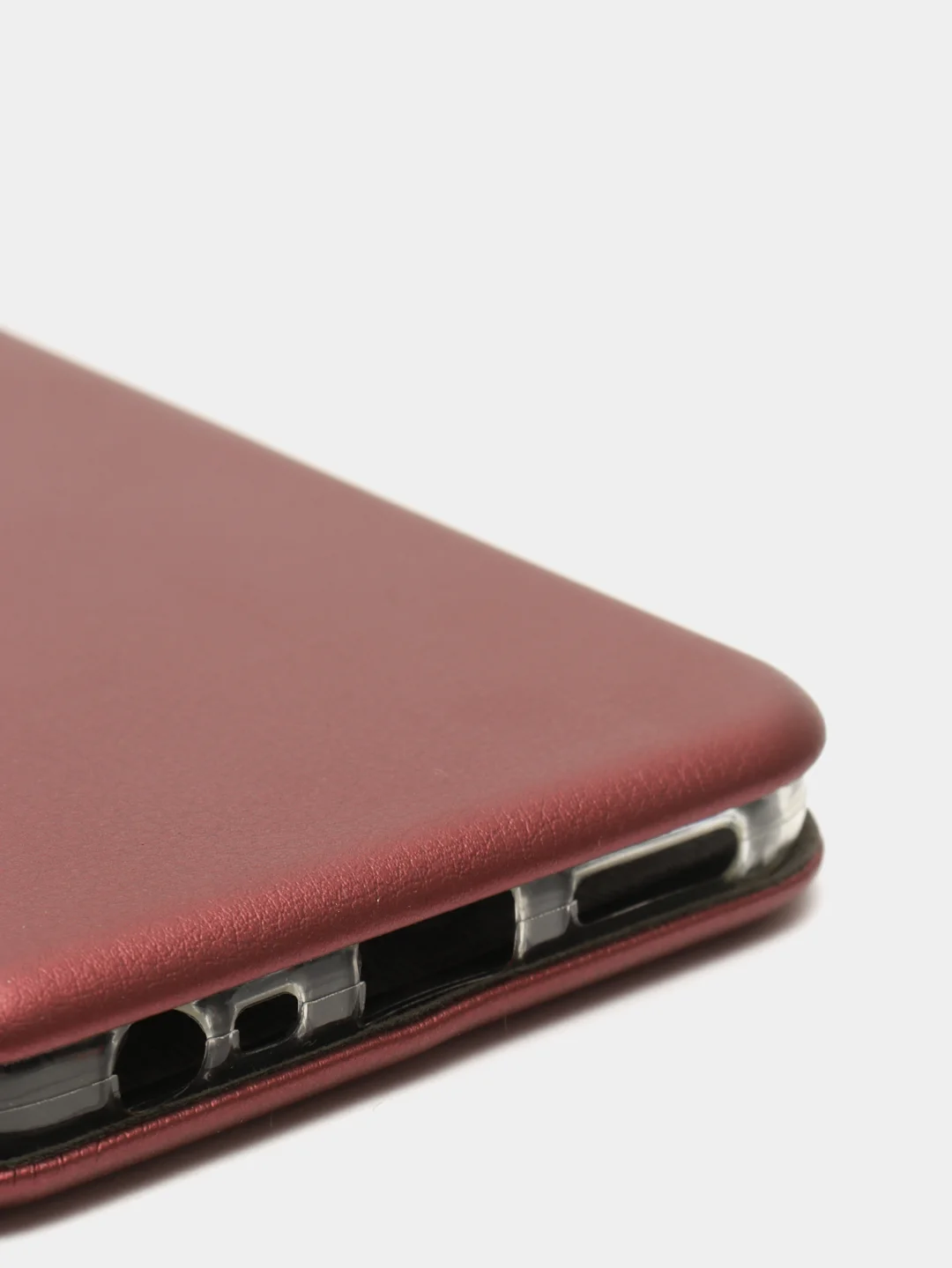 Бордовый чехол-книжка для XIAOMI Redmi 8 / REDMI 8A