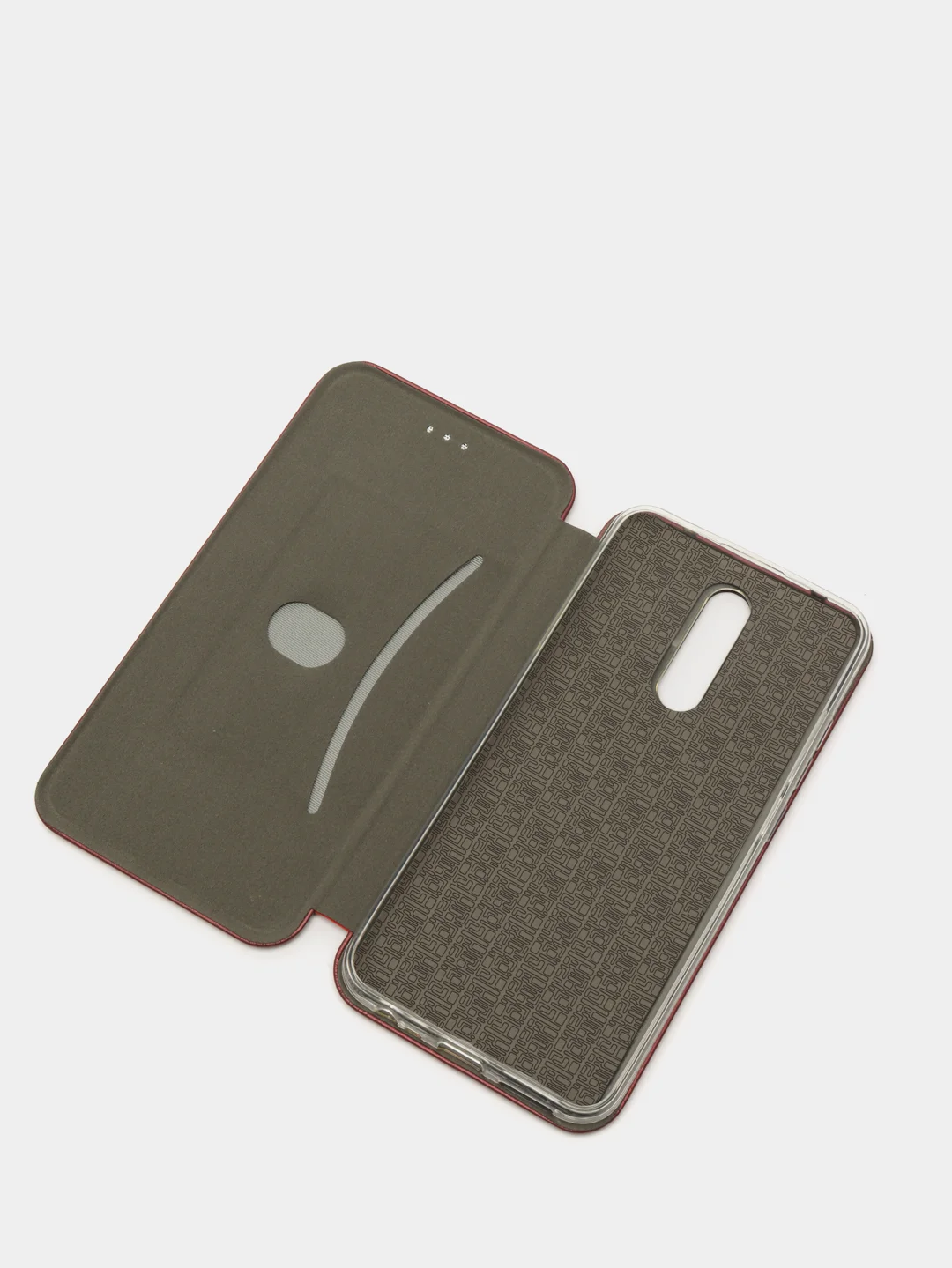 Бордовый чехол-книжка для XIAOMI Redmi 8 / REDMI 8A