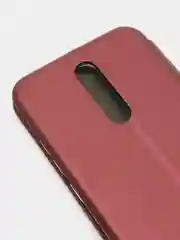 Бордовый чехол-книжка для XIAOMI Redmi 8 / REDMI 8A