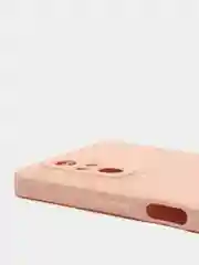 Розовый чехол с защитой камеры и бархатом внутри Xiaomi POCO M5S / Redmi Note 10, Redmi Note 10s