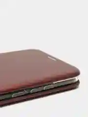 Бордовый чехол-книжка Xiaomi Redmi 8A