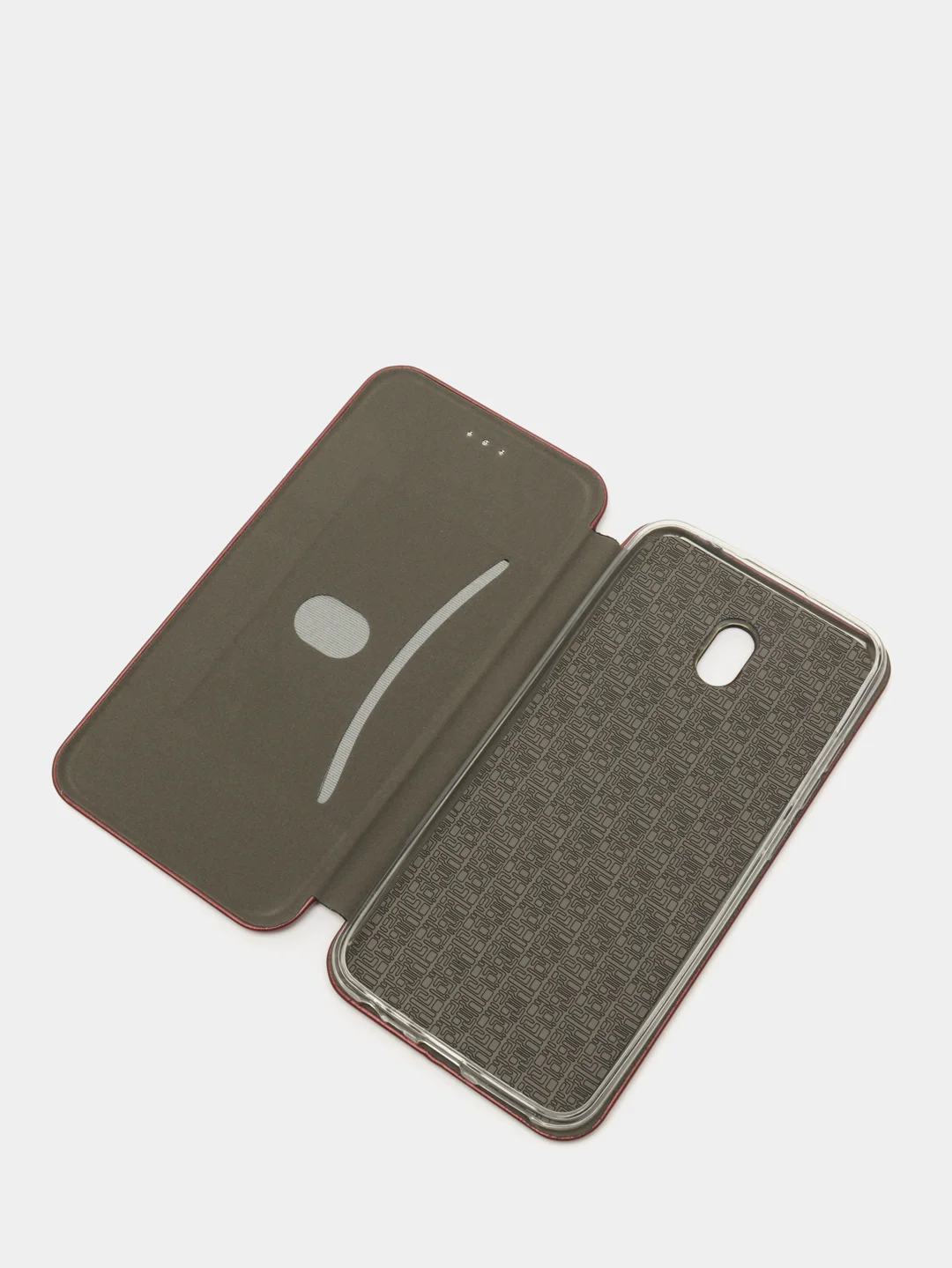 Бордовый чехол-книжка Xiaomi Redmi 8A