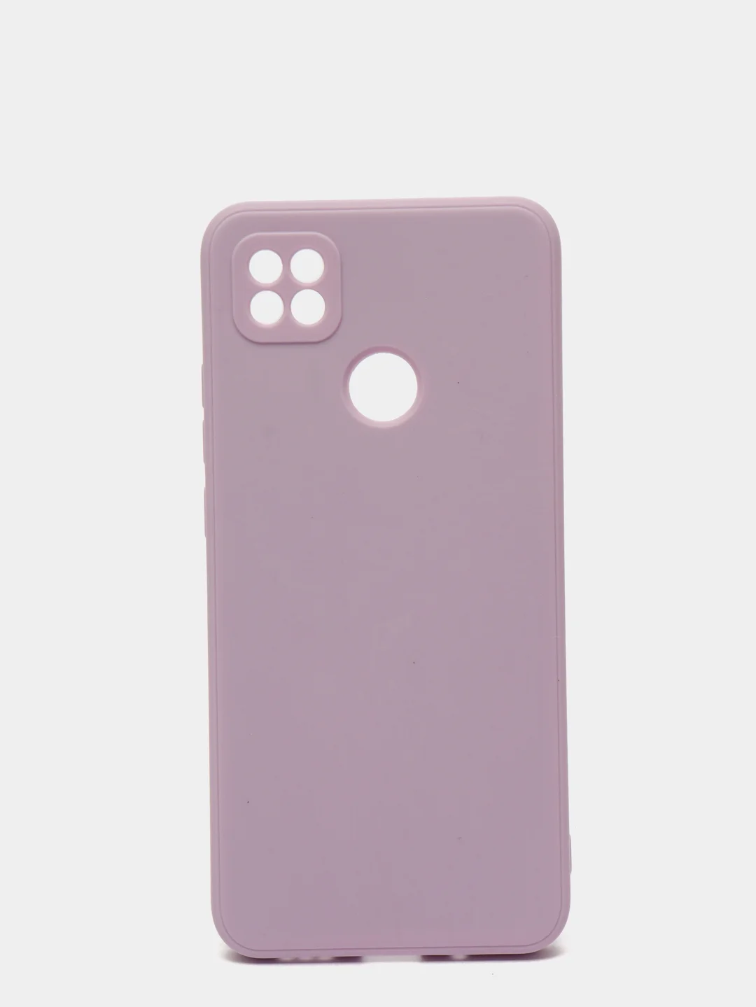 Сиреневый чехол с защитой камеры и бархатом внутри для XIAOMI REDMI 9C