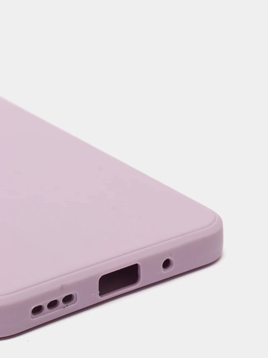 Сиреневый чехол с защитой камеры и бархатом внутри для XIAOMI REDMI 9C