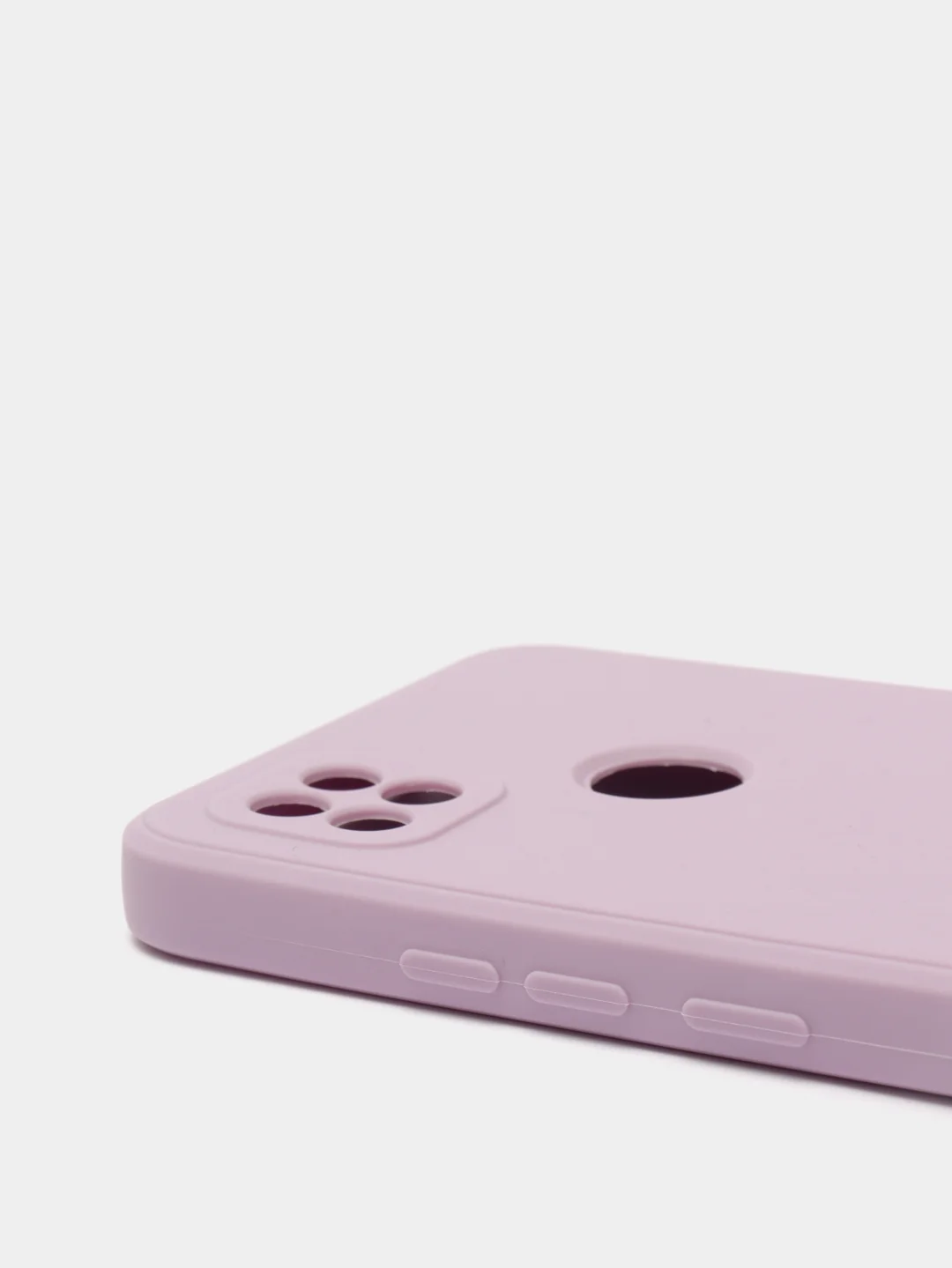 Сиреневый чехол с защитой камеры и бархатом внутри для XIAOMI REDMI 9C