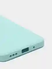 Бирюзовый чехол с защитой камеры и бархатом внутри для XIAOMI REDMI 9C