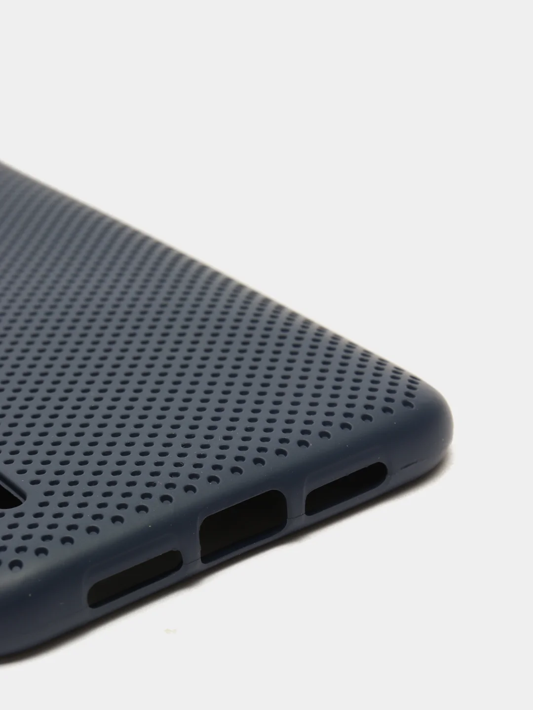 Синий меланж чехол XIAOMI REDMI MI 9 LITE / MI A3 LITE с бархатом внутри