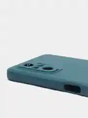 Синий чехол с защитой камеры и бархатом внутри Xiaomi POCO M5S / Redmi Note 10, Redmi Note 10s
