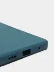 Синий чехол с защитой камеры и бархатом внутри Xiaomi POCO M5S / Redmi Note 10, Redmi Note 10s