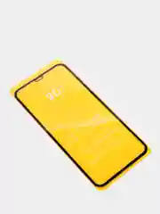 Черный защитное стекло 9Н для iPhone 7/8/Plus  X/Xs/XsMax XR/11 11Pro/ProMax 12/12ProMax