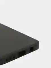 Черный чехол с защитой камеры и бархатом внутри для SAMSUNG A50, A30S