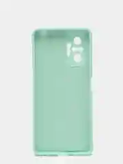 Бежевый чехол для Xiaomi Redmi NOTE 10 pro с защитой камеры и бархатом внутри