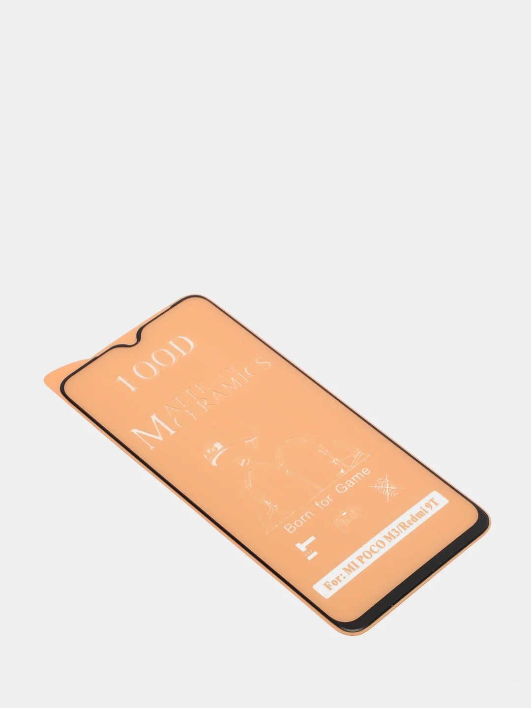 Защитное стекло - пленка керамическое матовое Xiaomi Redmi 9T / POCO M3 / REALME X2 Pro
