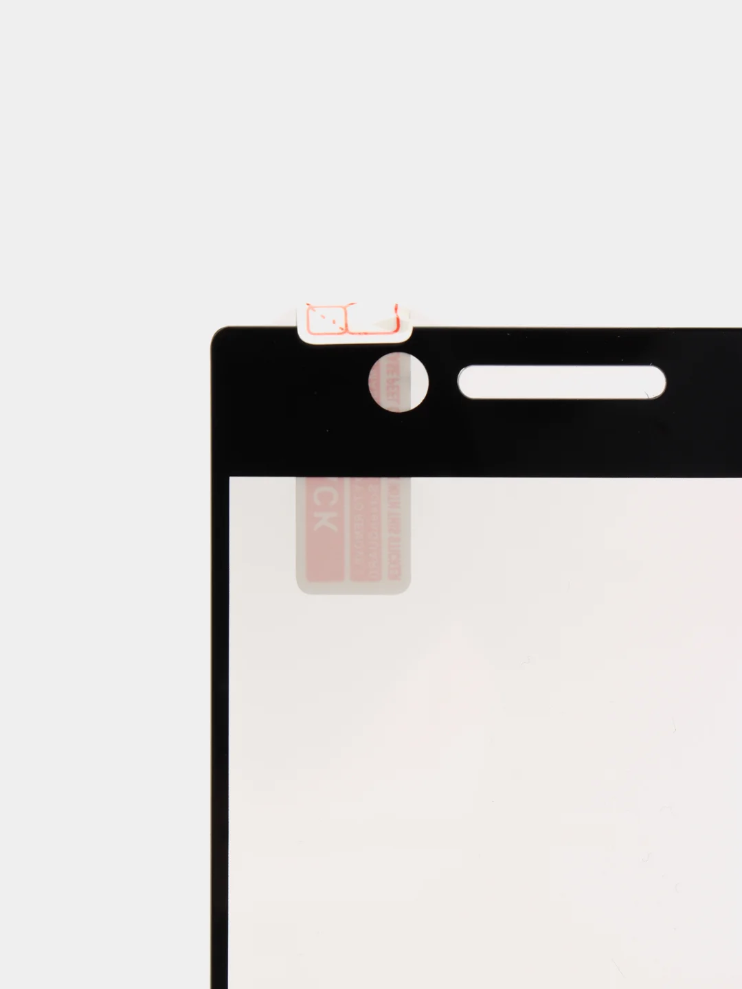 Черный защитное стекло NOKIA 3