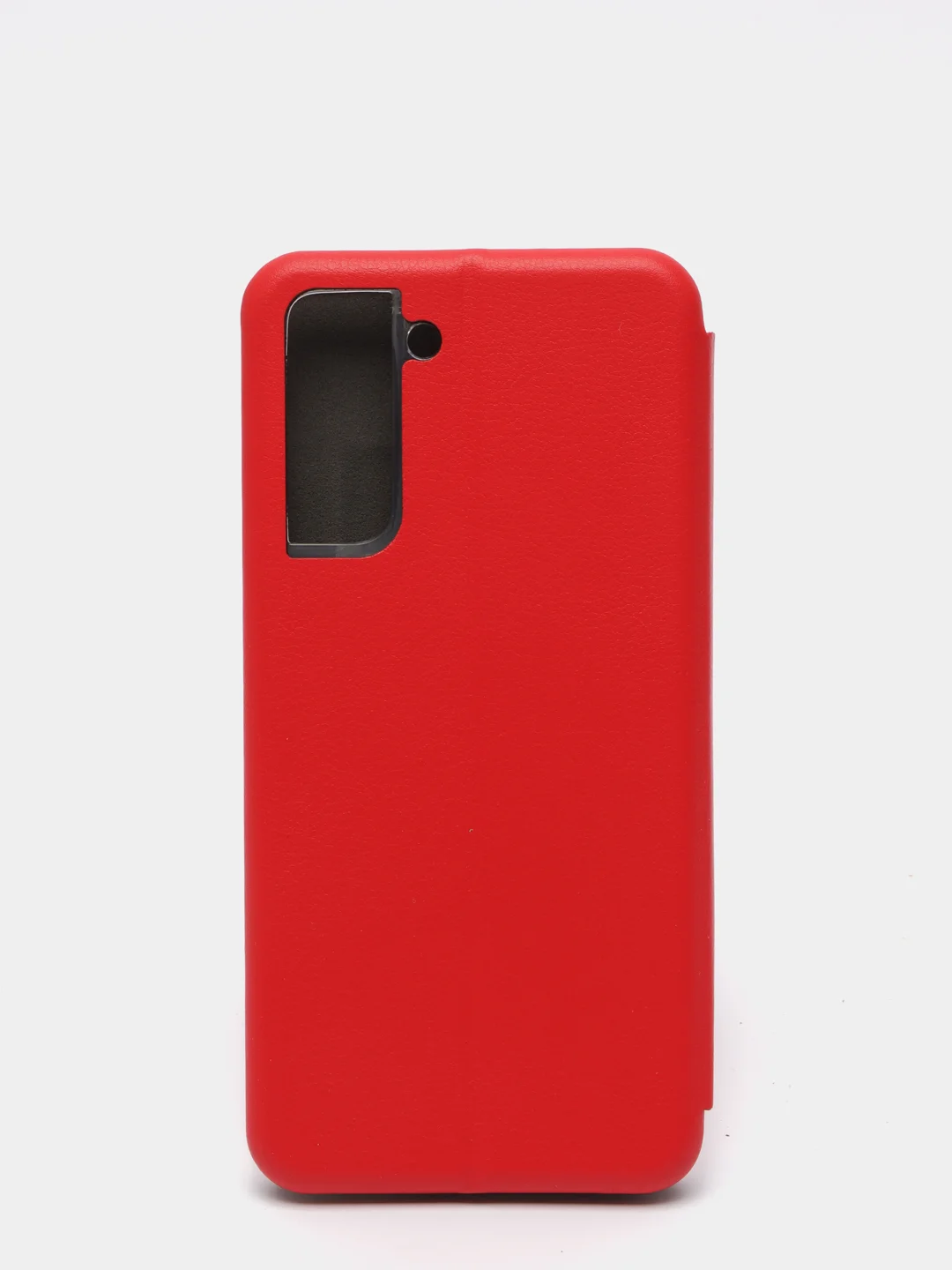 Красный чехол книжка для Samsung S21, Самсунг