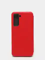 Красный чехол книжка для Samsung S21, Самсунг