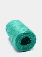 Зеленый пряжа для вязание мочалок и создания игрушек, из пропилена