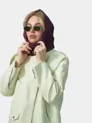 Бордовый женский палантин, однотонный, хлопковый