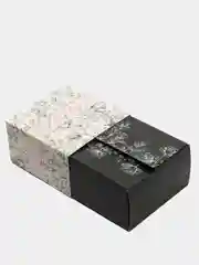Белый коробка складная, коробка подарочная, коробка "Крафт"