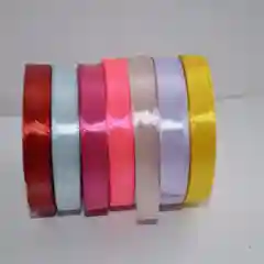 Белый лента атласная, 1,2 см, 25 ярд