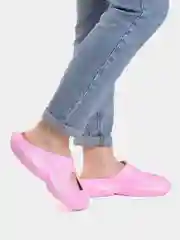 Розовый сабо женские для бассейна, пляжные