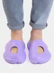 Сиреневый сабо женские для бассейна, пляжные