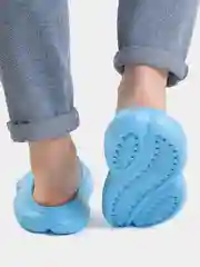 Голубой сабо женские для бассейна, пляжные