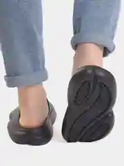 Черный сабо женские для бассейна, пляжные