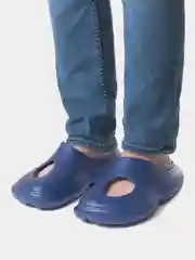 Синий сабо мужские для бассейна, пляжные