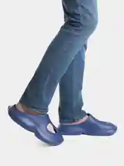 Синий сабо мужские для бассейна, пляжные