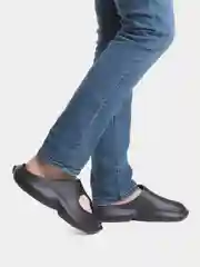 Синий сабо мужские для бассейна, пляжные
